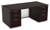 Tuxedo Double Pedestal Desk 72x36