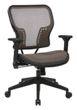 Latte Air Grid Seat and Back Chair