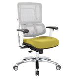 Breathable White Vertical Mesh Chair