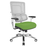 Breathable White Vertical Mesh Chair
