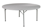 71" Round Resin Multi Purpose Table