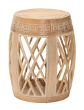 Wood Drum Table