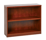 36Wx12Dx30H 2-Shelf Bookcase with 1