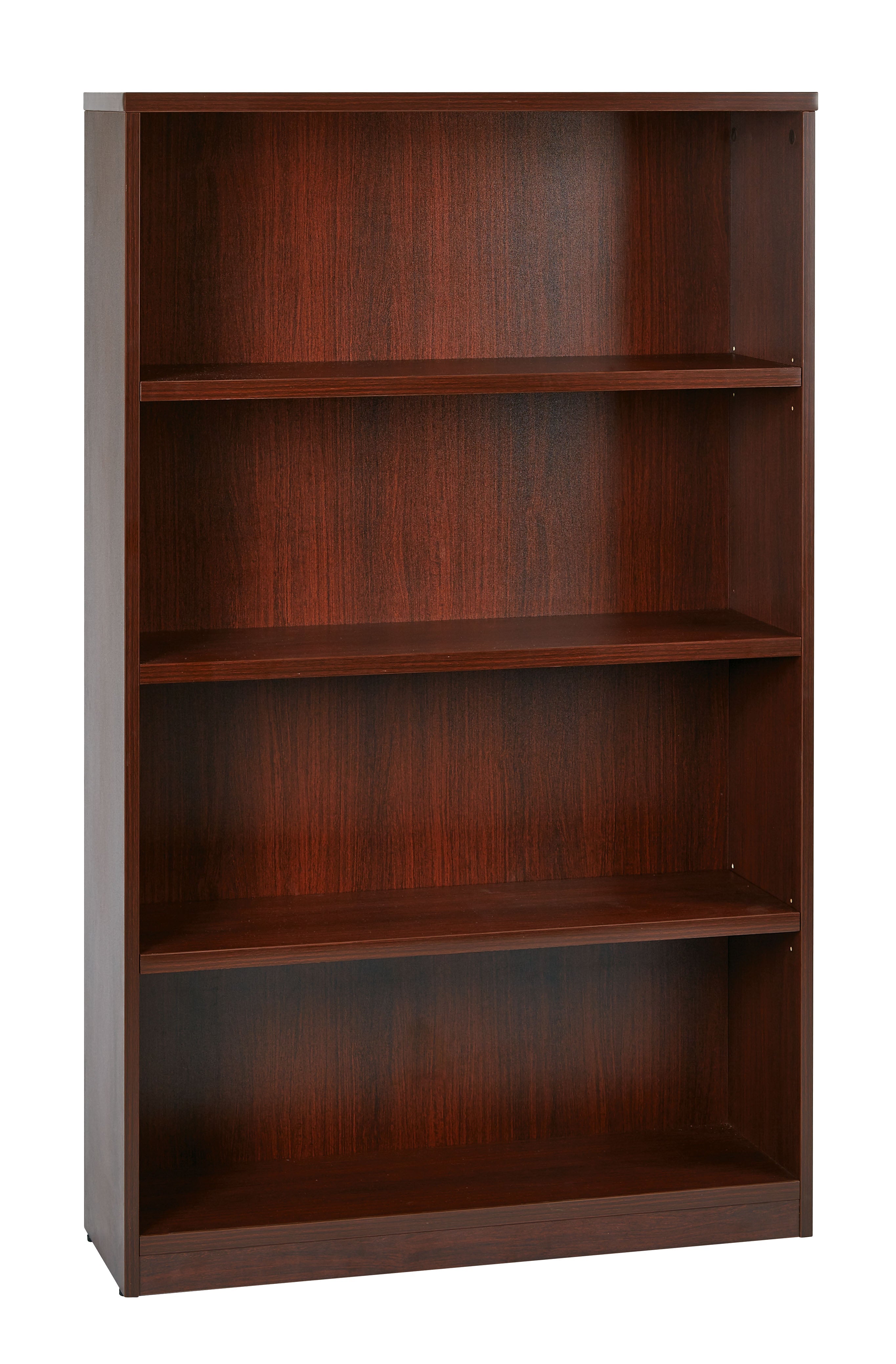 36Wx12Dx60H 4-Shelf Bookcase with 1" Thick Shelves