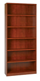 36Wx12Dx84H 6-Shelf Bookcase with 1" Thick Shelves -