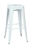 30" Steel Backless Barstool (4-PK)