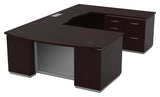 Tuxedo U-Shape w/ Right Bridge + MultiFile Pedestal 72x114
